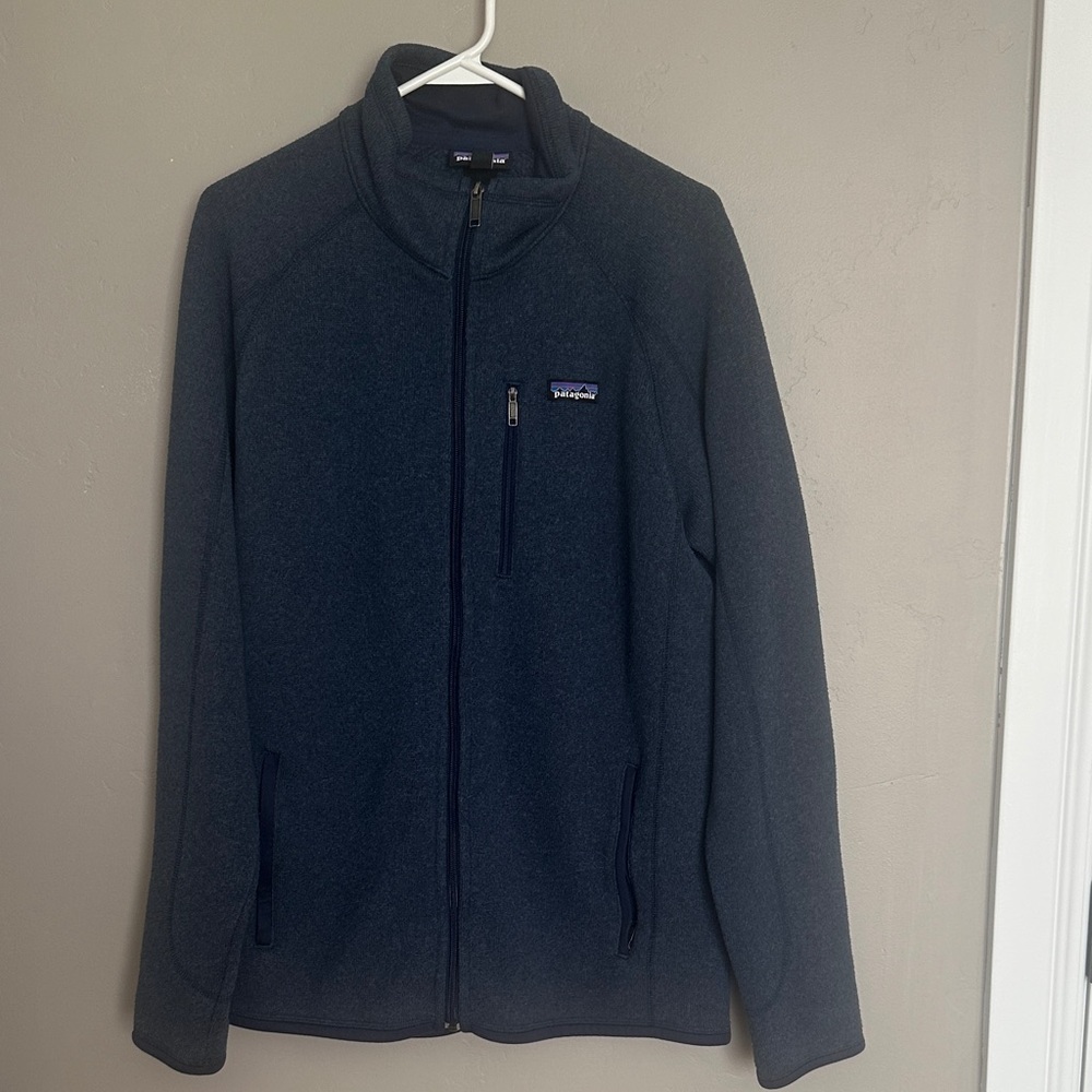 Patagonia Dark Blue Full-Zip Jacket